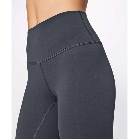 Lululemon Wunder Under Hi-Rise 1/2 Tight Full-On Luxtreme 17" Black Crop Size 6 - Picture 6 of 13